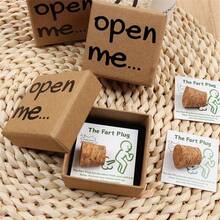 Open Me Fun Butt Plug Gift Box, Featuring Cartoon Characters And Humorous Quotes With A Card Of Butt Jokes, Valentine's Day Gift - Multicolor - View 5
