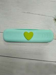 1pc Large Capacity Silicone Makeup Brush Holder, Soft & Smooth Cosmetic Tool Storage Box, Jewelry Box, Makeup Brush Bag, Brush Holder, Perfume Storage Box, Cosmetic Bag, Great Gift For Women, Christmas Gift - Khaki - View 20