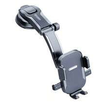 1pc New Car Air Vent Mount Phone Holder, Adjustable Navigation Bracket With Auto Lock Suction Cup Compatible With IPhone, Android Phone, Gift For Birthday, Family, Friends For Summer Air Vent Phone Holder, Car Accessories, Car Phone Holder Car Accessories Phone Accessories Phone Holder For Car Car Phone Holder Phone Holder For Car Compatible With IPhone, Android Phone, Gift For Birthday, Family, Friends For Winter Gifts Birthday Driving Strong Load-Bearing - Grey - View 8