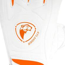 1 Pair Latex Football Goalkeeper Gloves Fingersave Kids Children Youth Thickened Football Comfortable Breathable Durable Anti-Slip Professional Finger Protection Save Guard Match Training Wrist Strap Goalkeeper Soccer Outdoor Sports Boy Girl Goalkeeper Goalie Gloves White - White - View 8