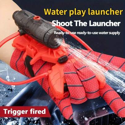 Novelty Toy For Teenagers - Outdoor Entertainment Gift, Comes With Spider Gloves And Wrist Sprayer, Perfect Companion For Indoor And Outdoor Activities, Summer