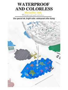 Bút dạ acrylic đầu mềm GN550BR, vật dụng thiết yếu cho mùa tựu trường, bút ký màu kim loại, thích hợp để ký trên gốm sứ, thủy tinh, nhựa và các chất liệu khác, vật dụng không thể thiếu cho trường học và văn phòng, lý tưởng cho quà tặng ngày Cá tháng Tư, lễ Phục sinh, đồ dùng học tập. - Nhiều màu - Xem 9