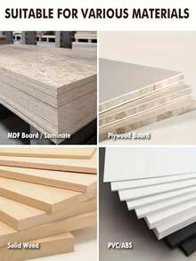 Bärbar manuell träskärare med ergonomiskt handtag - Multifunktionell kantslip och polermaskin för trä, PVC, ABS, MDF - Runda hörn och professionell ytbehandling Gör-det-själv-träbearbetningsverktyg | Bekvämt handtag | Slitstarkt - Multifärgad - Visa 2