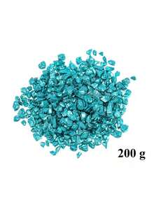 1包100克/200克什锦金箔，不对称金属玻璃片，适用于环氧树脂模具、美甲、DIY花瓶填充物、珠宝制作和工艺装饰，尺寸1.5-3毫米