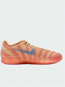 Giày bóng rổ nam Nike JA 3 Morant III màu xám trắng, chống trượt, bền bỉ, giảm sốc, thoáng khí, cổ thấp HF2794-201 - trái cam - Xem 2