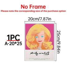 1 pieza Impresión artística en lienzo con diseño de dibujos animados con inspiración retro, póster de arte pop moderno, arte de pared en lienzo, póster de habitación, decoración del hogar, suministros de decoración de habitación, decoración de dormitorio, decoración de sala de estar, marco opcional - 1 pieza - Ver 14