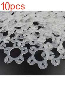 50pcs Balloon Clips, Balloon Arch Frame Connectors, Reusable Plastic Balloon Clips With Multi-Function Rings For Balloon Arch Columns Decoration, Suitable For Birthday, Wedding, Party Balloon Arch, Valentine's Day, Christmas, Halloween - Multicolor - View 15