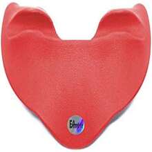 Professional TPE Dumbbell Squat Protective Cover for Squat and Shoulder, Ensuring Protection (Black) - ‎Rojo - - Ver 2