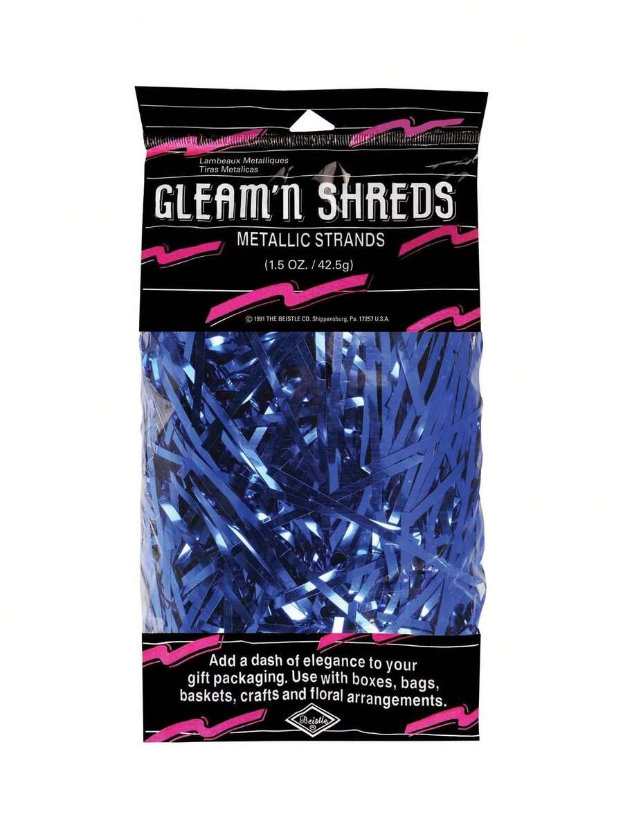 50601-B Gleam 'N Shreds Metallic Strands,36055192 - Rosa Roja - Ver 1