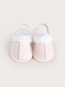 Sandalias de niña para primavera y verano, pantuflas de peluche para bebés de 1 año, antichoque, zapatos de bebé lindos y cómodos - Rosa - Ver 4