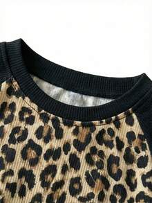 1pc Young Girls' Summer New Raglan Sleeve T-Shirt, Versatile Casual Top, Children Undershirt - Yellow - View 3