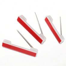 50pcs Plastic Safety Pins Brooch Pins With Adhesive Backing, Multi-Size Pins For DIY Brooch, Name Tag, Clothing Accessories