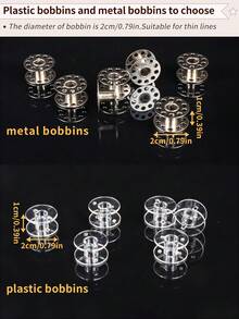 1个缝纫机绕线器收纳架或套装，宝塔造型设计，优雅实用，可收纳普通塑料或金属绕线器，多功能缝纫机绕线器，绕线器收纳工具，缝纫配件 - 彩色 - 查看 10