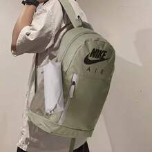 Ba lô Nike ELEMENTAL Casual Versatile Zipper, Unisex - xám xanh - Xem 4