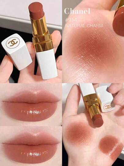 CHANEL Rouge Coco Baume #914 唇膏 - 滋润、不拔干、持久，1.5克