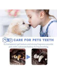 Pet Dental Toothpaste - Pet Tartar & Stain Removal, Teeth Whitening & Oral Care Toothpaste. Pet Dental Cleaning Toothpaste, Pet Dental Cleaning Spray. Toothpaste, Dental Spray, Toothbrush And Other Pet Dental Care Supplies - Multicolor - View 8