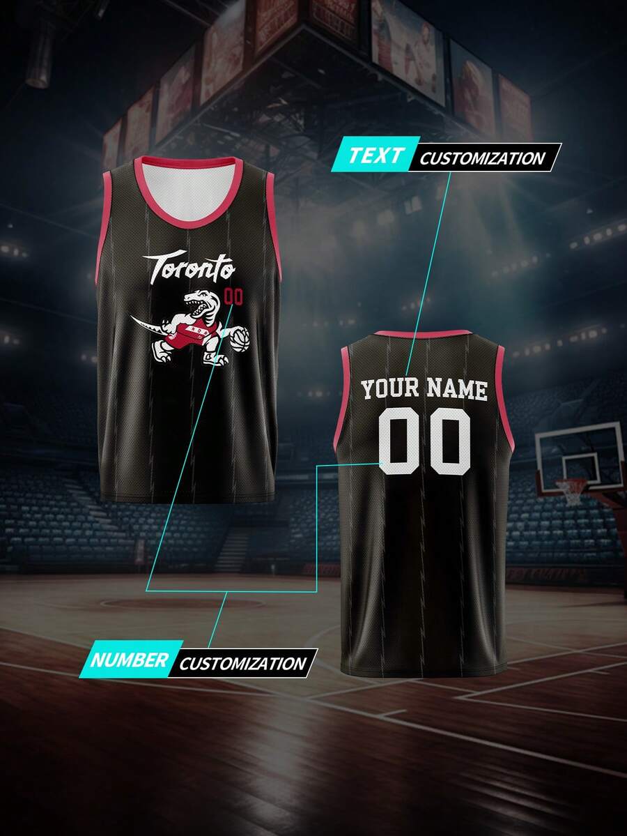 Áo thi đấu bóng rổ Toronto Raptors 2026 tùy chỉnh, Áo thể thao liền thân dành cho nam, Đồng phục tập luyện bóng rổ của đội, Áo bóng rổ, Tên và số có thể tùy chỉnh ở mặt trước và mặt sau, Dành riêng cho người hâm mộ bóng rổ, Tùy chỉnh cho ngày thi đấu, Sự kiện thể thao trường học, Đồng phục đội cho các dịp thường ngày, tiệc tùng, Vừa vặn thoải mái, Phù hợp cho thể thao giải trí, tập luyện, Thời trang bốn mùa, Tối giản, Mùa hè cá nhân hóa - Nhiều màu - Xem 1