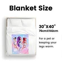 1pc K-Pop Group Girls Style Print Flannel Blanket,Kpop Throw Blankets,Perfect For Sofa, Bed, Or Couch Decor, Cozy Fall Winter Seasonal Home Accent, Modern Style, All-Season Use, Seasonal Home Decor| Contemporary Style| Plush Flannel Blanket, Blanket For Couch,For Kpop Fans Gifts-280gsm - 彩色 - 查看 7