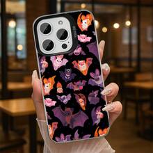 Funda de Teléfono con Patrón de Murciélago de Dibujos Animados, Estilo INS Adorable y a Prueba de Golpes, Panel Trasero Mate Duradero y Antivibración, Adecuada para Transsion INFINIX TECNOSPARKGO GT10PRO HOT10 HOT30I 40I 50I NOTE12 30 40 SPARK10 ZERO30, Regalo Perfecto para Estudiantes y Amigos a la Moda - Mezcla de colores - Ver 5