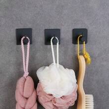 Set de cârlige pentru prosoape de baie, cârlige adezive montate pe perete, nu deteriorează pereții, cârlige de duș impermeabile, robuste și durabile, potrivite pentru exterior, bucătărie, baie, birou și cămin, pot agăța prosoape, paltoane, pălării, genți, decor esențial pentru casă, esențial pentru întoarcerea la școală, cadou de Ziua Îndrăgostiților, cuier de haine montat pe perete