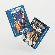 1 Box ALLDAY PROJECT Merchandise LOMO Cards, Includes 60pcs 3-Inch Mini Cards And 32pcs Mini Stickers - Multicolor - View 2