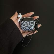 复古小众蓝纹挂绳耳机保护套，兼容 第四代、Apple Pro 第三代、Pro 2/3，可爱保护套，适用于 Pro 2/3 - 霧霾藍 - 查看 6