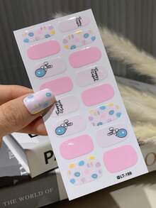 1 miếng dán móng tay chủ đề Lễ Phục Sinh mới, hình thỏ và trứng, chống thấm nước, dễ bóc, dùng cho móng tay nữ, miếng dán tự dính, bộ dụng cụ tự làm móng, dễ sử dụng, thích hợp cho các dịp lễ, tiệc tùng, trang trí sân khấu, quà tặng sinh nhật, dụng cụ làm móng. - Follow Your Heart - Xem 4