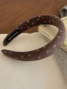 4 Stücke einfache, lässige weiße Blumen Haarband für Frauen, vielseitige elegante Haarzubehör geeignet für den täglichen Gebrauch, können mit Hoodies, Zuhause, Schule, Strand, Arbeit, Party, Urlaub, Geburtstag, Neujahr, Valentinstag, Muttertag, Hochzeit, Musikfestival, Frühling/Herbst/Winter, Haarband, Haarreifen kombiniert werden - Verschiedenfarbig - Übersicht 6