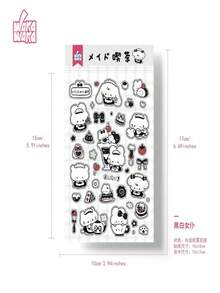 Cute Bears Dessert Food 3D Puffy Stickers Adhesive Sticker DIY Diary Stationery Sticker Gift School Office Supplies,Decorations - Gifts. Choices For Home Room Decoration, Party Decoration, Birthday Gifts, And Various Festival Gifts, Fashionable. Fashion Items. - Multicolor - View 11