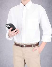 Cinturón reversible para niños.Cinturn para Niños - marrón/negro - Ver 3