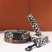 Bộ vòng cổ và dây dắt chó in hình báo, hươu cao cổ, ngựa vằn, sư tử theo yêu cầu, cá nhân hóa với tên và số điện thoại, vòng cổ điều chỉnh được, khắc miễn phí, phù hợp cho chó nhỏ, vừa và lớn. - cổ áo và dây thừng - Xem 31