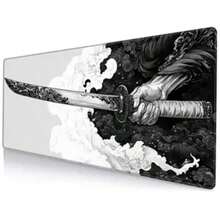 Qualidade Superior: Este Mouse Pad para Jogos possui um design de duas faces. A frente é feita de material suave e macio de alta qualidade para uma sensação confortável, enquanto a parte de trás possui uma base de borracha antiderrapante com bordas finamente costuradas. - Multicolorido - Visão 11