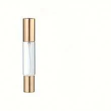 0.34 Oz Dual-Use Roll-On Perfume Spray Bottle - Transparent Glass Material, Refillable Portable Design, Essential For Travel And Office, Includes Eau De Toilette And Skincare Spray Bottle, Travel Accessories| Portable Fragrance Dispenser - 金色 - 查看 10