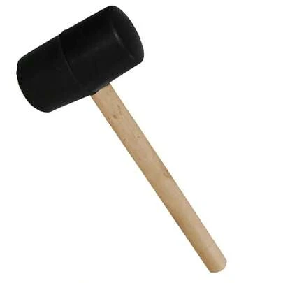 Martelo Borracha Cabo Madeira Assentamento Piso Chao Ceramica Reparo Manutençao Montagem Moveis Mercenaria Obra Reparo