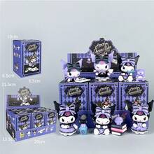 4 Set Sanrio Kuromi Series Creative Reward Blind Box Gift Pack,High Appearance Cartoon Handmade Super Cute Kuromi Surprise Unboxing Fun Blind Box Dolls Decorations,Fantasy Themed Cute Cartoon Dolls Mini Stuff Cheap Stuff Mystery Box Toys Random Box - Multicolor - View 12