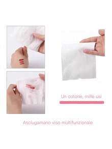 Lingettes nettoyantes jetables DEF (60 unités) pour le visage. Nettoyage délicat, douces et pratiques pour un usage quotidien. Idéales pour les routines de nettoyage. - Sans motif - Voir 7