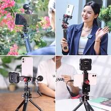 PICTRON Soporte de trípode de Metal para teléfono, 3 Zapatos fríos y Puerto Arca, Adaptador de trípode de 360 °   para,, Soporte para teléfono Celular, trípode de computadora - ST-27 - Ver 12