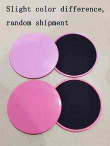 1 Pair Of New Pilates Yoga Fitness Home Core Training Vest Line Thin Thigh Foot Sliding Pad Limb Coordination Ability Sliding Pad Gama Sliding Plate - Multicolor - View 15