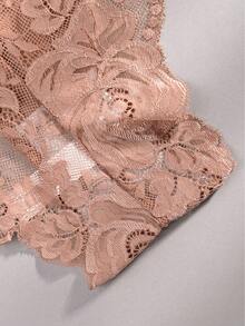 6pcs/Pack - Women's Lace Trim Soft Breathable Bikini Panties, Lace Splice Multicolor Strap Tie Design, Comfortable & Skin-Friendly, Sweet & Sexy Ladies Briefs - Multicolor - View 5