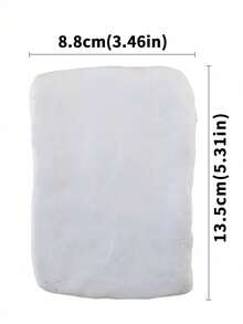 1pc White Air-Dry Clay For Sculpting, DIY Craft Modeling, Soft Pottery Clay For Learning And Self-Made Figurines