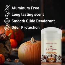 Old Spice Aluminum Free Deodorant For Men, Holidudes Limited Edition, PumpKing Pumpkin Spice Scent, 3.0 Oz, New Year Grooming, Festive Seasonal Scent - 白色 - 查看 2