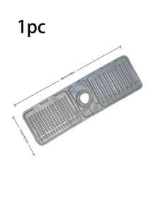 1个水龙头防溅罩，采用防溅硅胶材质，适用于厨房水槽，可阻挡水流，可裁剪折叠，适合窄型水槽，带吸水垫 - 彩色 - 查看 17