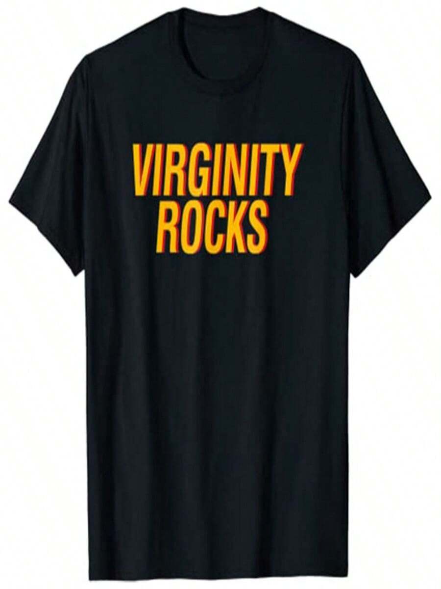 La virginidad es el único deporte que roca las camisetas divertidas - Negro - Ver 1