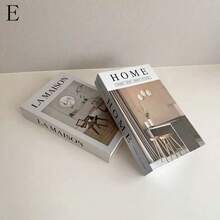 2/3件套仿书装饰摆件，豪华装饰书，客厅装饰，家居装饰，咖啡桌摆件，可堆叠展示书，酒店装饰，礼品