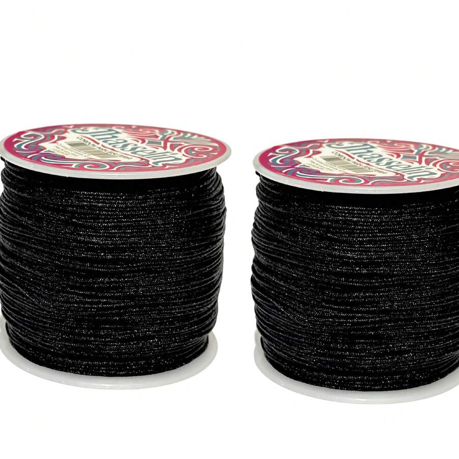 Jewelry Making Thread & Cord - Black-black - View 1