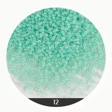 100pcs Shinny Glass Seed Beads,12 Candy Colors Seed Beads 4mm Frosted Glass Beads Round Beads Mini Spacer Beads Kit Waist Beads For Earring Bracelet Necklace Key Chain Crafts Jewelry Making