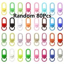 10/100pcs Colorful Metal Lobster Claw Clasp - With Swivel Trigger Hook, Keychain And DIY Accessories, Suitable For Bags, Keychains And Jewelry Making - Durable Zinc Alloy, Vibrant Colors, Easy-To-Use Design, Lobster Clasps For Jewelry Making - Multicolor - View 25