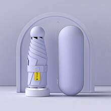 1 hộp đựng ô siêu nhỏ gọn, ô gấp mini chống gió và chống nước di động dùng ngoài trời, lựa chọn mùa xuân hè, quà tặng cho phù dâu, trang trí phòng ngủ, bãi biển, du lịch, dành cho nam, dành cho nữ, kỳ nghỉ, Ngày Quốc tế Phụ nữ, đồ dùng cần thiết khi đi du lịch, quà cưới, Y2K, phòng ngủ, phụ kiện xe hơi nữ, trang trí nhà bếp, đồ dễ thương, quà tặng Ngày của Mẹ, trang trí phòng ngủ, sân vườn, trang trí nhà bếp, mùa hè, bãi biển, đồ dùng cần thiết khi đi du lịch, trang trí phòng, đồ chơi mềm, lễ tốt nghiệp - Màu tím - Xem 10