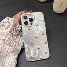 Phone case suitable for Honor 90, 90GT, 90PRO, X5, X6, X7, X8, X9, A, B, C, PLUS. Gift for friends, gift for family, couple's style, unisex, Halloween gift, Easter gift, colored silver phone case. - Colorsilvershellblackphone mariposa NegroPNLF - Ver 4