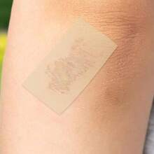 Rolo de Hidrocolóide para Cobertura de Cicatrizes - Corte sob Medida, Bandagens de Hidrocolóide Impermeáveis com Autoadesivo, Ultra Absorvente e Flexível, 5cm X 150cm - Multicolorido - Visão 5